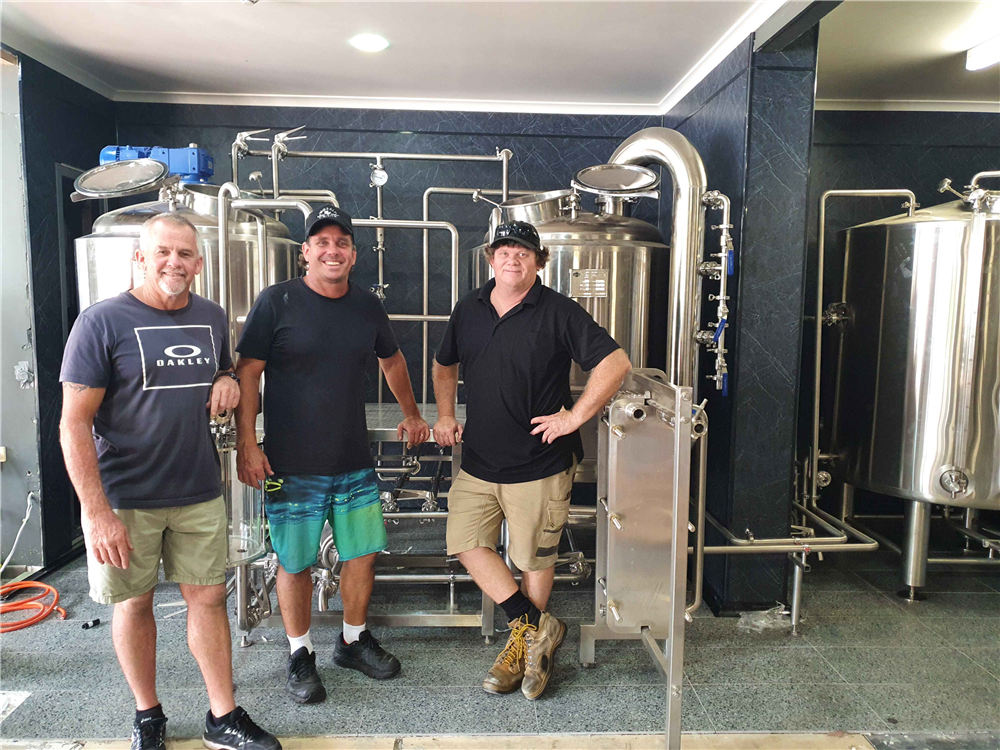 澳大利亞500L啤酒釀造設備