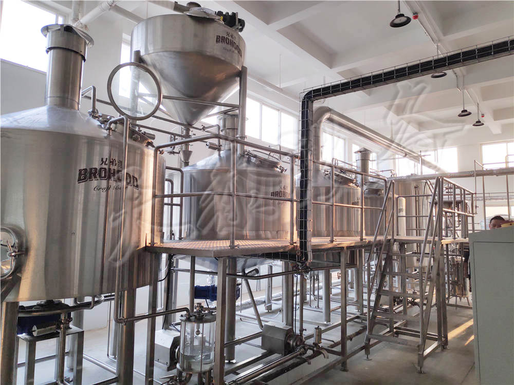 年產2000-3000噸啤酒廠釀造設備